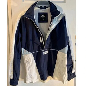 Like New Hollister Windbreaker Jacket Men’s Size XS